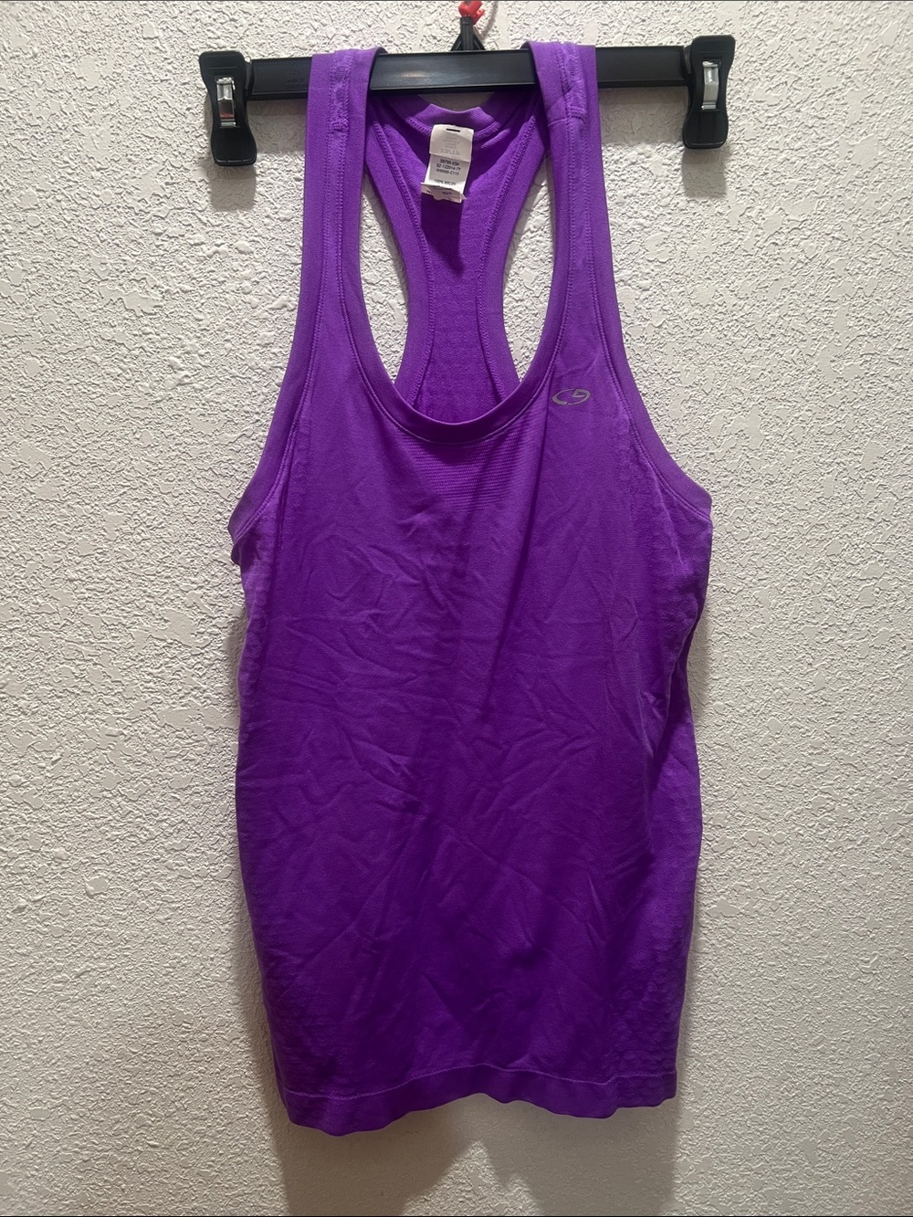 Champion Purple Racerback Athletic Tank Top